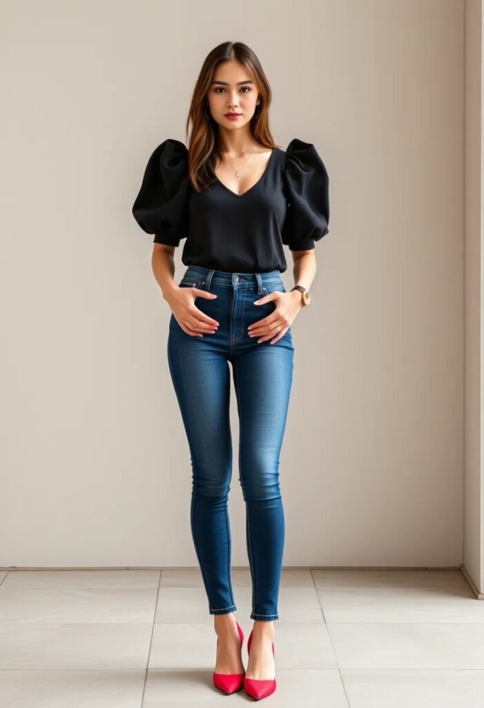 The Puff-Sleeve Top