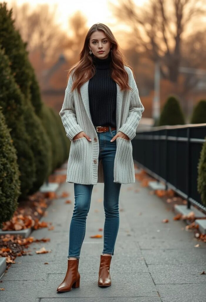 Knitwear Layering Mastery