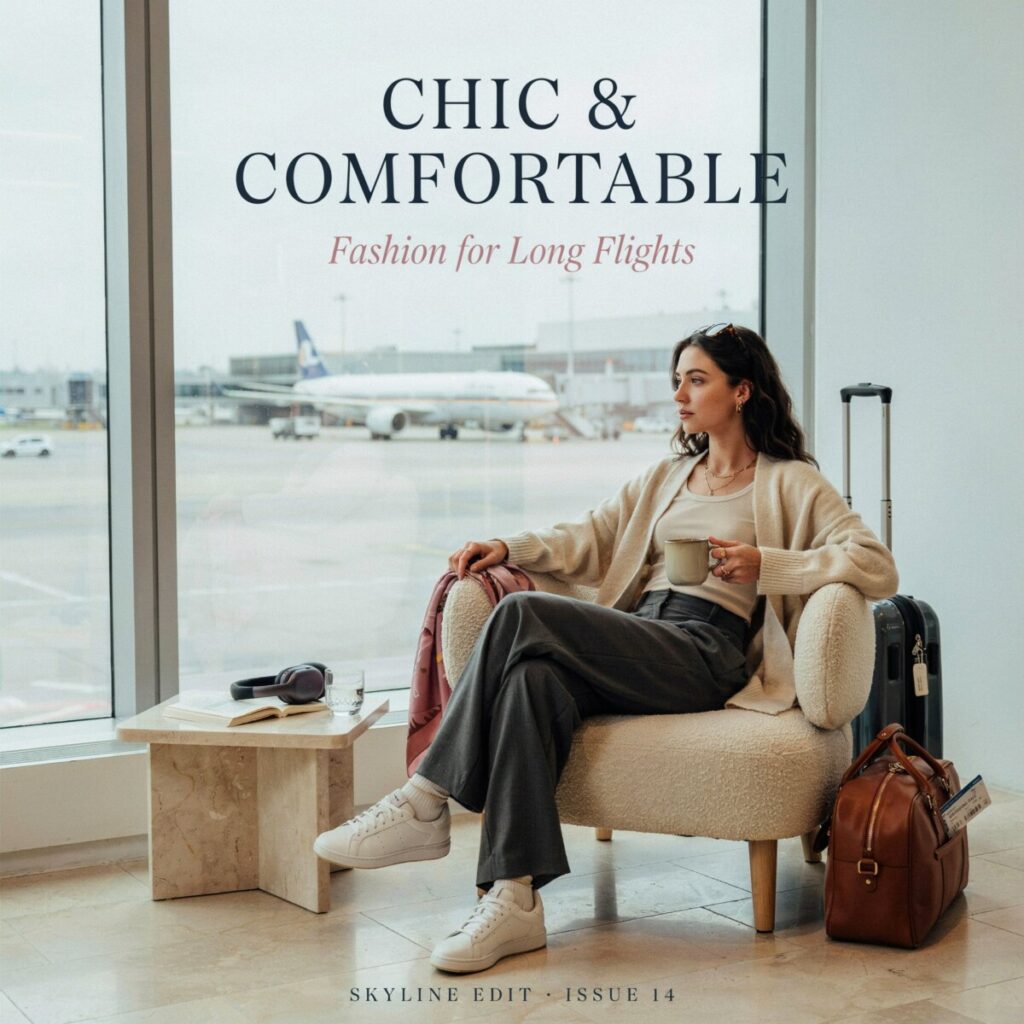 Chic & Comfortable Fashion for Long Flights