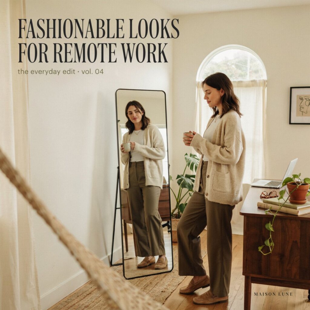 Fashionable Looks for Remote Work