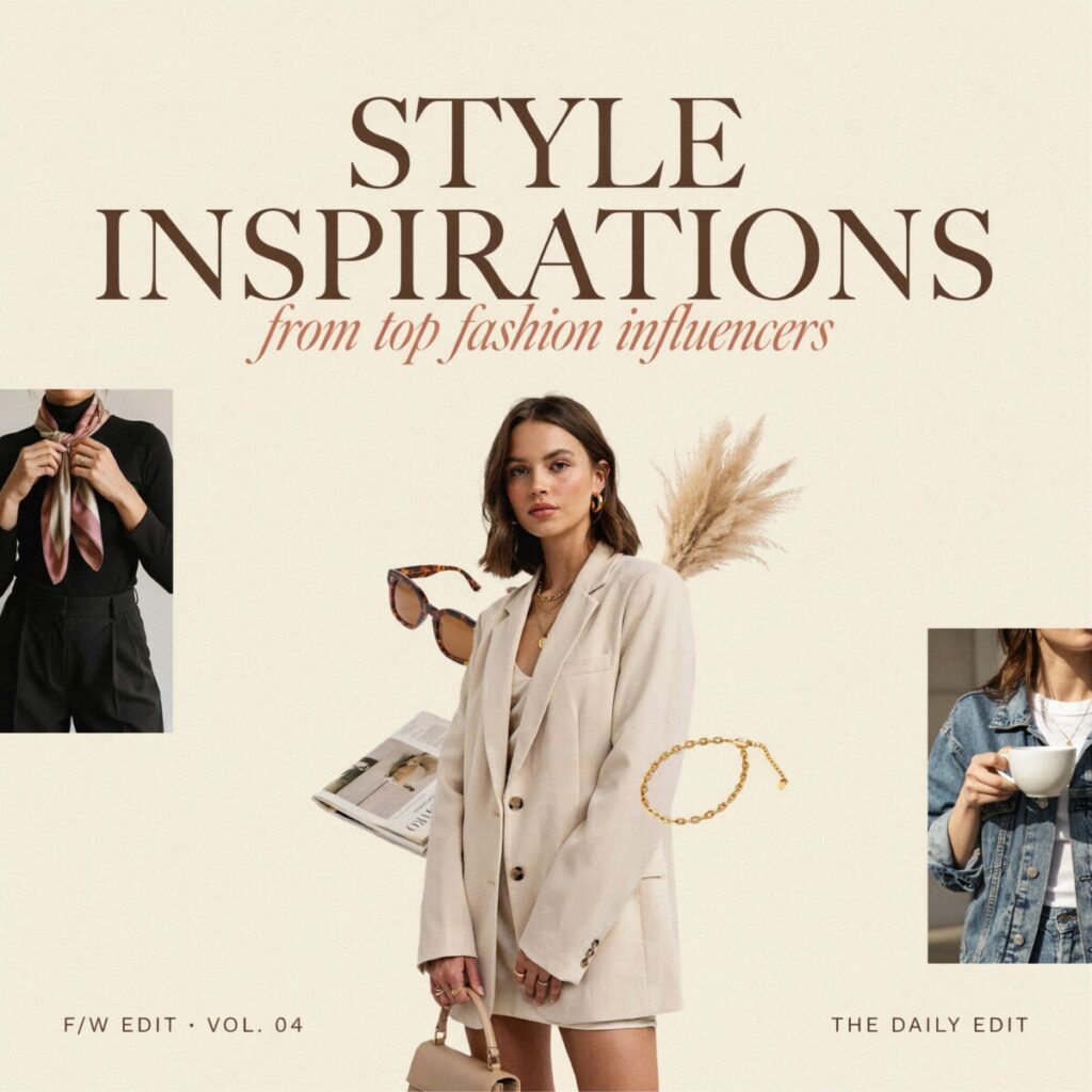 Style Inspirations from Top Fashion Influencers